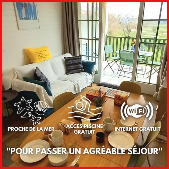 "L'Harmonie" Appartement Cosy 4 Personnes, Vue Golf, Wifi Gratuit Talmont-Saint-Hilaire Eksteriør bilde